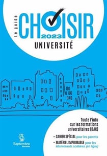 Guide choisir université (édition 2023)
