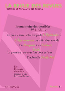 La revue des revues n.61