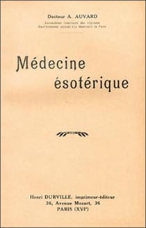 Medecine esoterique