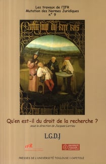 Qu'en est-il du droit de la recherche ?