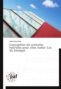 Conception de centrales hybrides pour sites isoles: cas du senegal