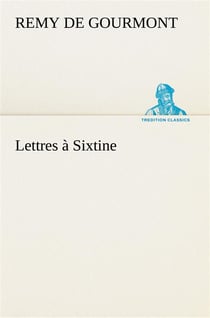 Lettres a sixtine