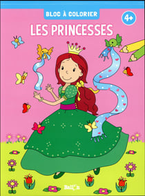 Bloc à colorier - les princesses