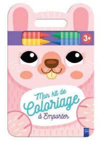 Le lapin / kit coloriage