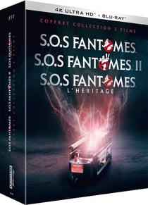 S.O.S fantômes - Coffret Collection 3 films : S.O.S fantômes + S.O.S fantômes II + S.O.S fantômes : L'Héritage