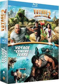 Voyage au centre de la Terre + Voyage au centre de la Terre 2 : l'île mystérieuse