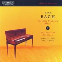 The solo keyboard music /vol.1 - the prussian sonatas