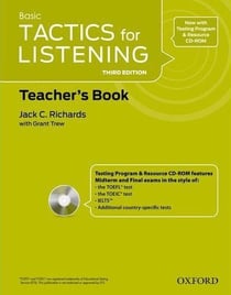 Tactics for listening (third edition) basic: teacher's resource pack