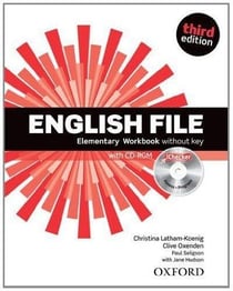 ENGLISH FILE 3RD EDITION ELEMENTARY: WORKBOOK & ICHECKER PACK WITHOUT KEY