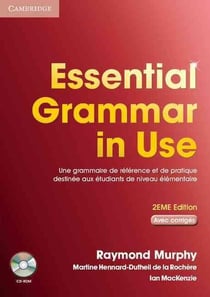ESSENTIAL GRAMMAR IN USE FRENCH EDITION WITH ANSWERS AND CD-ROM - 2ND EDITION