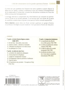 L'école en France du XIXe siècle à nos jours de la maternelle à l'université