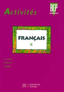 Activite francais terminale bep - livre eleve - ed.2001
