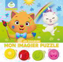 Mes premiers pas : Disney Baby : mon imgier puzzle - les couleurs