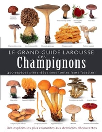 Le grand guide Larousse des champignons : 450 espèces présentées sous toutes leurs facettes