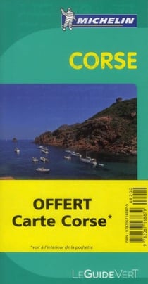 Corse Guide Vert Michelin 2012-2013