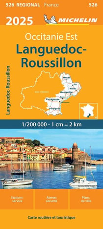 Carte Régionale Languedoc-Roussillon 2025