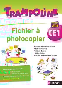 TRAMPOLINE : français - CE1 - fichier à photocopier (édition 2019)