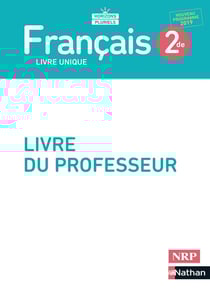 Français 2de - Livre professeur - 2019