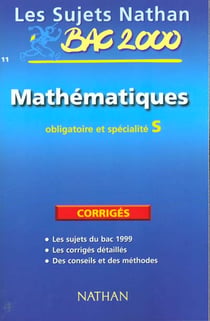 Mathematiques, obligatoire et specialite s bac 2000