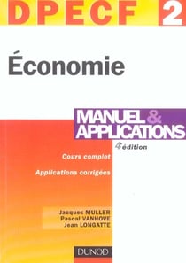 Dpecf 2 economie - manuel et applications (4e édition)