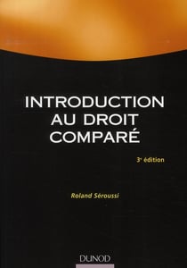 Introduction au droit comparé - 3ème édition