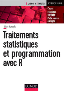 Traitements statistiques et programmation avec R - Cours et exercices corrigés