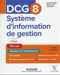 DCG 8 Systèmes d'information de gestion - Manuel - 2e éd.