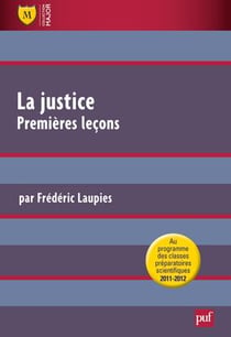La justice - premières leçons (2e édition)