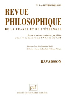 Revue philosophique de la France et de l'étranger n.144 (édition 2019)