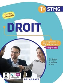 Le programme en situations - Droit Tle STMG (2022) - Pochette élève
