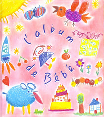 Album de bebe rose