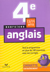 Chouette entraînement : anglais - 4ème - exercices