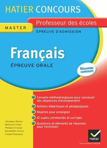Français - épreuve orale d'admission - master professeur des écoles - concours 2013