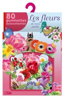 GOMMETTES FLEURS DE MON JARDIN