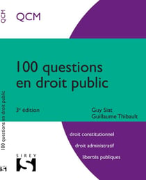 100 QUESTIONS EN DROIT PUBLIC