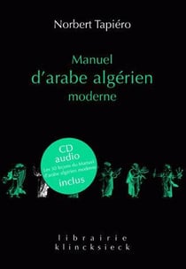 Manuel d'arabe algérien moderne : + 1 CD