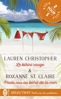 Le bikini rouge - pieds nus au bord de la mer