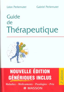 Guide de therapeutique 2001 - 2e edition