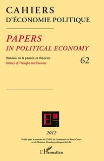 Cahiers d'économie politique n.62 : histoire de la pensée et théorie