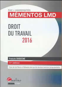 Droit du travail 2016