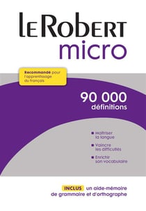 Le Robert micro