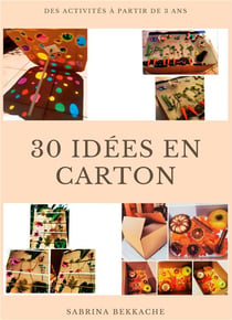 30 idees en carton - illustrations, couleur