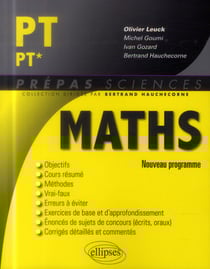 Mathematiques pt/pt* - nouveau programme 2014