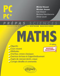 Mathématiques : PC/PC* - programme 2022