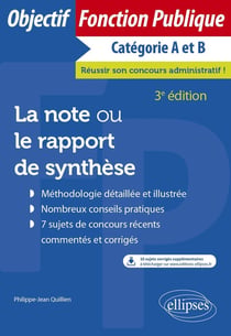 La note ou le rapport de synthèse (3e édition)