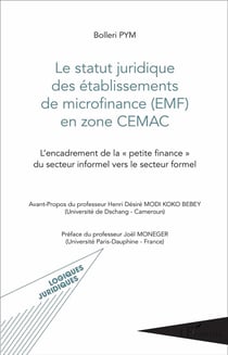 Le statut juridique des établissements de microfinance (EMF) en zone CEMAC  : l'encadrement de la "petite finance" du secteur informel vers le secteur formel