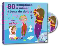 80 comptines à mimer et jeux de doigts