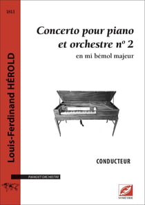 Concerto pour piano et orchestre n°2 (conducteur A3) : en mi bémol majeur