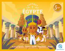Coffret Egypte : Grande Pyramide - Ramsès II - Néfertiti - Toutankhamon - Cléopâtre