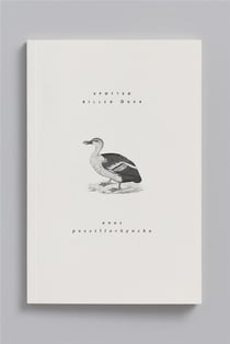 Carnet animal aquatique - canard à bec tacheté